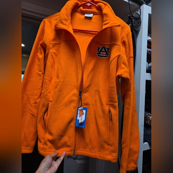 Columbia Jackets & Blazers - Columbia Bright Orange Fleece Jacket